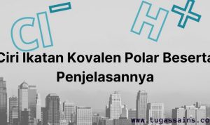Ciri Ikatan Kovalen Polar Beserta Penjelasannya