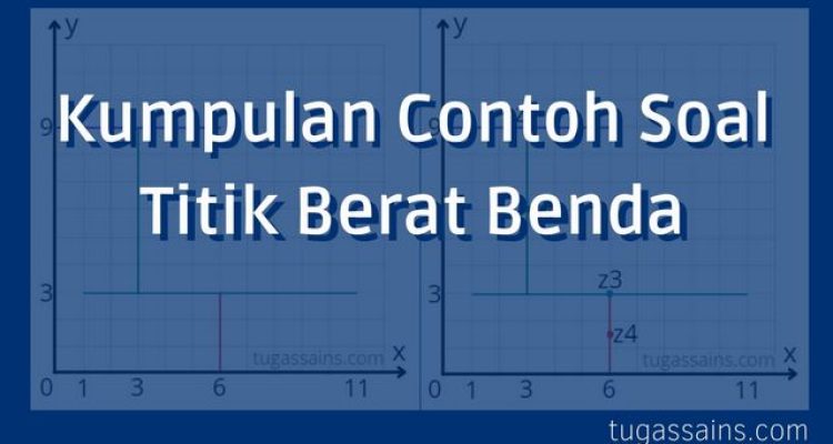 Kumpulan Contoh Soal Titik Berat Benda