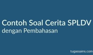 soal cerita spldv