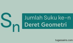 jumlah suku ke n deret geometri