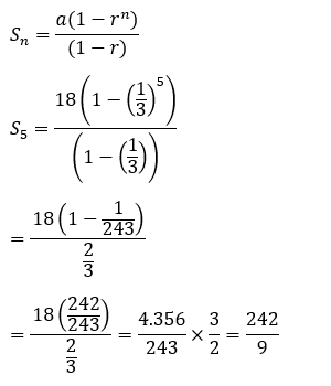 Contoh Soal Jumlah Suku ke-n Deret Geometri Contoh Soal Jumlah Suku ke-n Deret Geometri